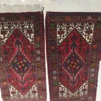 دو تخته فرش نفیس یافت همدان