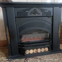 بخاری بزرگ شومینه گازی