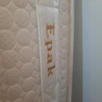 تخت تک نفره همراه با تشک ترکیه ای در حد نو|تخت و سرویس خواب|مرند, |دیوار