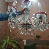 لوستر ۶ شعله قدیمی سنتی