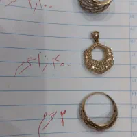 انگشتر و پلاک طلا