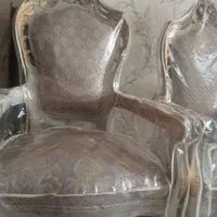 مبل سلطنتی 9نفره تمیز درحد نو نو با کاور