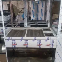 برگر فر شمعک دار ساندویچی ورقه طلایی
