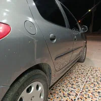 ۲۰۶دوتیکه رنگ تازه تعمیر تیپ ۲