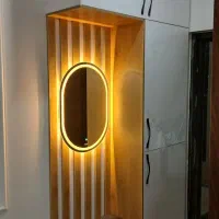 طراحی و اجرای کابینت آشپزخانه وکمی دیواری