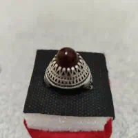 انگشتر نقره عقیق و فیروزه|جواهرات|شاهین‌شهر, خانه کارگر|دیوار