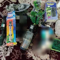 کل لوازم آکواریوم سالم و نو