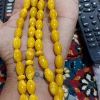دوعدد تسبیح کهربا اصلی فروشی|بدلیجات|رفسنجان, |دیوار
