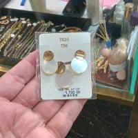 نیم ست طلا صدفی