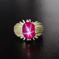 انگشتر یاقوت استار