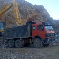 راننده بیل مکانیکی و کمپرسی