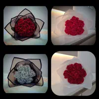 گل خاص روبانی|گل مصنوعی|زنجان, |دیوار