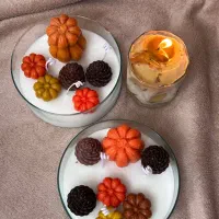 شمع شات پاییزی|صنایع دستی و سایر لوازم تزئینی|کاشان, زیدی|دیوار