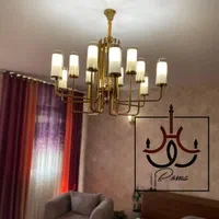 لوستر لهستانی وارداتی های متریال(با کارت گارانتی)|لوستر و چراغ آویز|فردیس, |دیوار