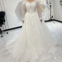 لباس عروس دانتل فرانسه مدل۲۰۲۶