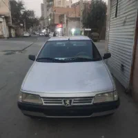 پژو 405نقره ای مدل 90