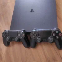 ps4 اسلیم 500 گیگ ، دو دسته اصل
