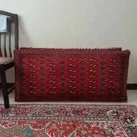 پشتی دستباف و ریز بافت ترکمن سایز بزرگ