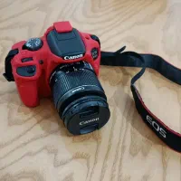 دوربین کنون 2000d + لنز 55-18 mm|دوربین عکاسی و فیلمبرداری|رشت, بوسار|دیوار