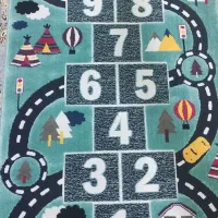 دوتخته گلیم فرش کودک پاتریس ۱×1.5 نونو|فرش|کرمانشاه, |دیوار