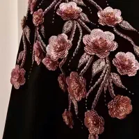 آموزش جواهردوزی فاخر،گلها و زیورآلات منجوقبافت و..