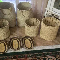 سبد حصیری سنتی|صنایع دستی و سایر لوازم تزئینی|مشهد, شهید بهشتی|دیوار