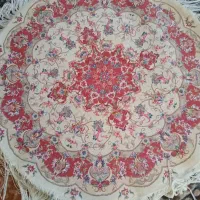 فرش 1در1 گرد طرح علیا