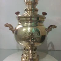 سماور زغالی برنجی