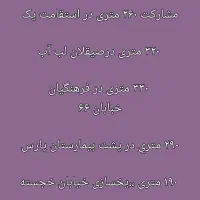 مشارکت ۲۹۰ متری در بلوار قلی پور کوچه شهدا