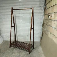 رگال لباس چوبی مدل مثلثی|بندرخت و رختآویز|مشهد, کشف|دیوار