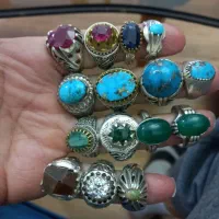 فروش انگشتربا نگینهای جواهری