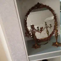 اینه شمعدان تمام برنج