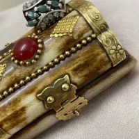 انگشتر نقره زنانه زمرد زامبیا کهنه ۵ اشک یکسان|جواهرات|تهران, دولاب|دیوار