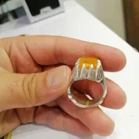 انگشتر دست ساز یاقوت زرد|جواهرات|اصفهان, طامه|دیوار