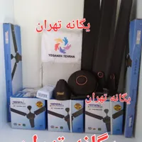 پنکه سقفی بلک blak مشکی سیاه ۳ پره موتور سنگین