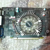کارت گرافیک gt220 1GB msi|قطعات و لوازم جانبی رایانه|صدرا-فارس, فاز ۱|دیوار