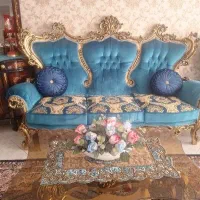 مبل استیل 9نفره|مبلمان خانگی و میز عسلی|مشکین‌دشت, |دیوار