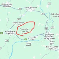 زمین مسکونی زراعی لولمان رودبارکی طارمسر