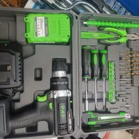 دریل شارژی چکشی پی اپی (باپک ابزار ۴۰پارچه) ضمانت