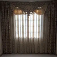 پرده پذیرایی عرض ۲۶۰ و ارتفاع ۲۸۵|پرده، رانر، رومیزی|تهران, ابوذر|دیوار