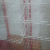 دو عدد قفسه چرخدار در حد نو