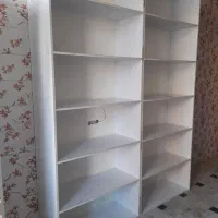 قفسه تخته ام دی اف|کتابخانه، شلف، قفسه‌های دیواری|قم, یزدان‌شهر|دیوار