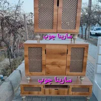کنسول و اینه / ویونا حصیری / اقتصادی|بوفه، ویترین، کنسول|تهران, شهرک ولیعصر شمالی|دیوار