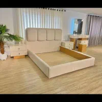 سرویس خواب پوفکی باکس هتلی جکدار تخت یکنفره ۲ نفره|تخت و سرویس خواب|شیراز, شهرک فرزانگان|دیوار