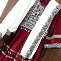 لباس افغانستانی|لباس|قم, کاسه گران|دیوار