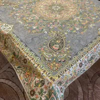 رومیزی ، عسلی، میزناهارخوری، ترمه ،رومیزی میزخاطره