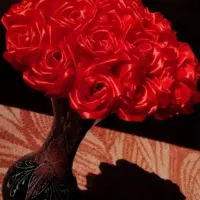 گل روبانی و گل لیلیوم