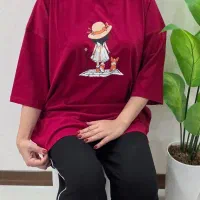 تیشرت لانگ نخ پنبه