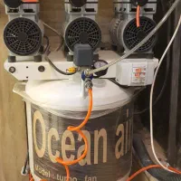 کمپرسور و ساکشن مرکزی کره ایی دندانپزشکی