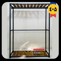 رگال های لباس مدل دو طبقه آویز رخت دکور قفسه پوشاک|فروشگاه و مغازه|اصفهان, شاهد|دیوار